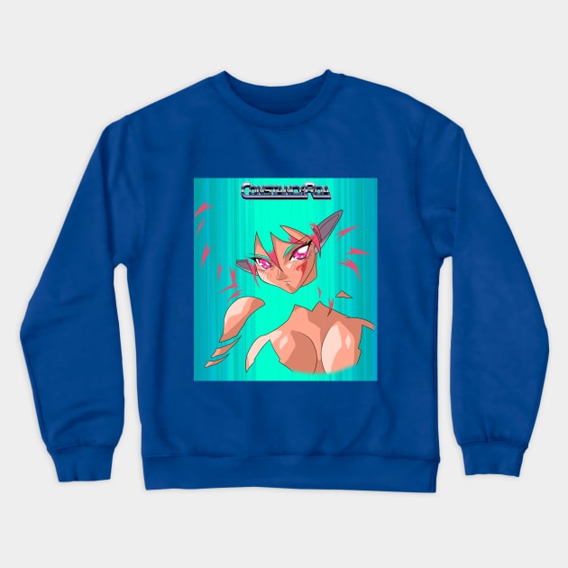 Cygen Shiki Crewneck Sweatshirt by InfinityArk